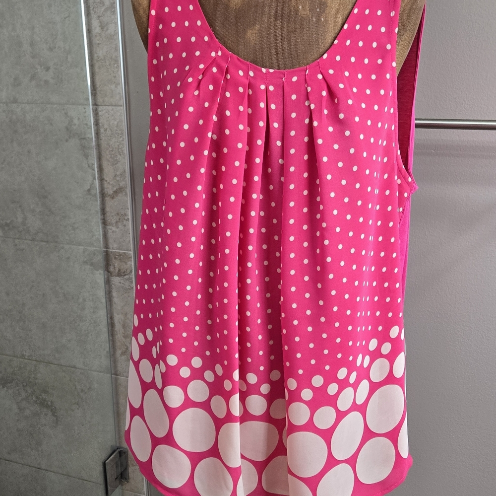 Pink Polka Dot Kids Dress